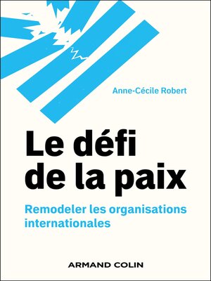 cover image of Le défi de la paix